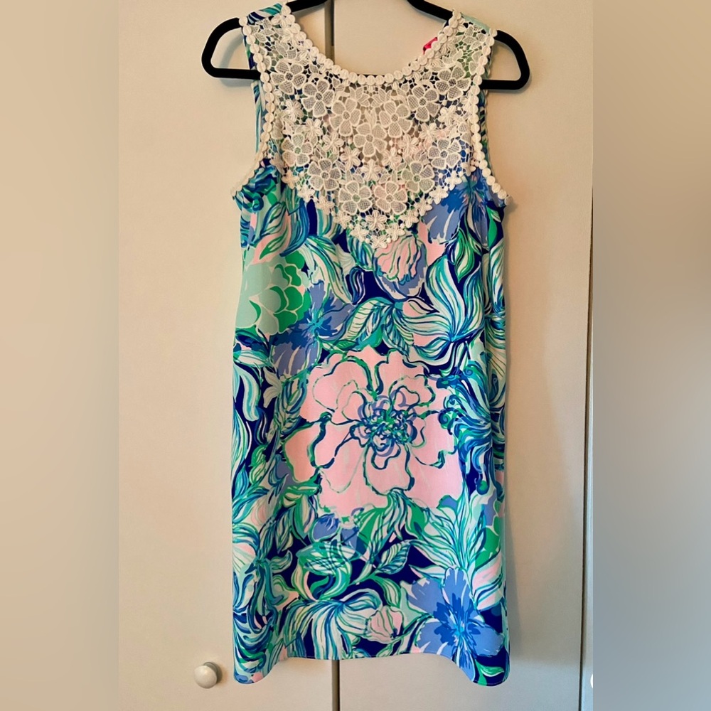 Lilly Pulitzer floral shift dress